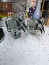 Glass elephants one for sale  THAMES DITTON