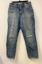 Jeans Madewell The Perfect Vintage em Phillips Wash: edição Knee-Rips tamanho 29 comprar usado  Enviando para Brazil