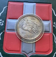 500 lire argento usato  Italia