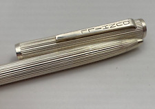 Linda caneta esferográfica rara vintage Alfred Dunhill prata esterlina novo estoque antigo comprar usado  Enviando para Brazil