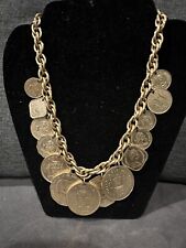 Coin necklace vintage for sale  Naples