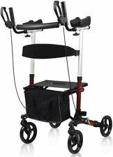 Upright Walker Stand Up Folding Rollator Back Erect Rolling Walking Aid for sale  Shipping to South Africa