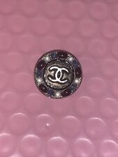 Chanel button red for sale  Shipping to Ireland