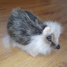 Hedgehog  Plush Soft Toy Hansa Brown British Wildlife Hog  for sale  Shipping to South Africa