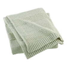 Chenille throw sage for sale  USA
