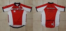 Used, Dunlop Bicycle Team Line Shirt XL Jersey Red Cycle Camiseta Special Edition  for sale  Shipping to South Africa