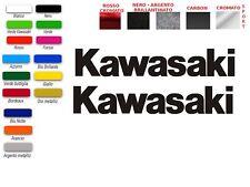 Adesivi scritta kawasaki usato  Palermo