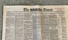 newspaper reprint for sale  SOUTHSEA