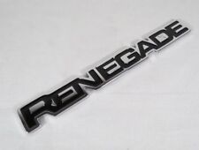 Placa de identificação 15-23 Jeep Renegade emblema porta frontal emblema lateral passageiro original do fabricante comprar usado  Enviando para Brazil