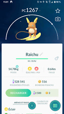 Pokémon Go Raichu d'Alola Trade d'occasion  Athis-Mons