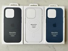Capa de silicone genuína Apple iPhone 14 PRO (6.1") com Magsafe - Várias cores comprar usado  Enviando para Brazil