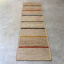 Alfombras rectangulares naturales hechas a mano alfombra trenzada de piso trenzado de yute algodón segunda mano  Embacar hacia Argentina