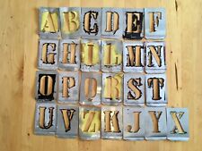 lettere alfabeto stampi usato  Cornedo Vicentino