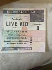 Live aid 1985 for sale  LONDON