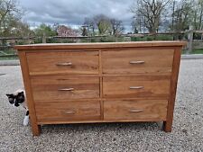 Solid oak chest for sale  DERBY