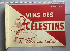 Plaque publicitaire vins d'occasion  Bar-le-Duc