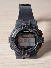Relógio masculino digital PULSAR W359-0A28 face grande 200m comprar usado  Enviando para Brazil