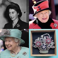 Queen elizabeth blumenkorb gebraucht kaufen  Versand nach Germany