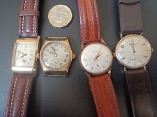 Joblot Of Vintage 9ct Gold Watches Unisex Spares Or Repairs  for sale  Shipping to South Africa