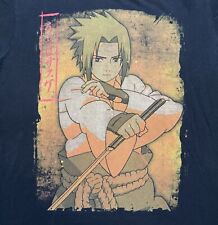 Camisa De Colección Sasuke Uchiha Naruto Shonen Jump Anime Manga Itachi Shippuden RARA segunda mano  Embacar hacia Argentina