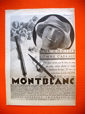 French 1927 montblanc d'occasion  Expédié en Belgium