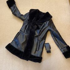 Girls black leather for sale  MAIDENHEAD