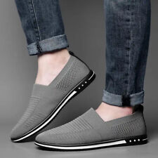 Men's Summer Loafers Casual Slip-On Shoes Comfortable Breathable Flats for sale  Shipping to South Africa