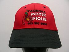 TAQUERIA MISTER PIQUE - ONE SIZE ADJUSTABLE BALL CAP HAT!  segunda mano  Embacar hacia Mexico