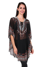 Ladies printed poncho for sale  NORWICH