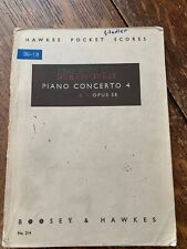Beethoven piano concerto for sale  HEREFORD