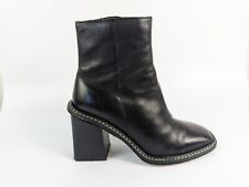 Topshop black leather for sale  LIVERPOOL