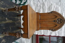 Antique carved oak for sale  BODMIN