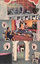 FL - 1950's Florida Beauty Parlor M. Josef salão de cabeleireiro em Coral Gables LINHO FLA comprar usado  Enviando para Brazil