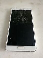 Samsung Galaxy Note 4 - SM-N910P - 32GB - White  Verizon cracked - For Parts for sale  Shipping to South Africa