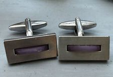 Mens cufflinks platinum for sale  CROYDON