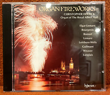 Christopher Herrick Organ Fireworks II Hyperion UK Importado CD ESTADO PERFEITO comprar usado  Enviando para Brazil