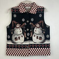 Vintage christmas vest for sale  Danville