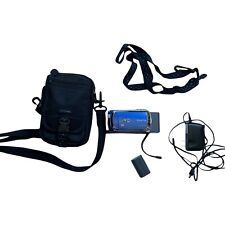 JVC Everio Camcorder & Accessories Bundle Blue GZ-MS130AU PARTS REPAIR ONLY, used for sale  Shipping to South Africa