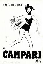 Pubblicita 1966 campari usato  Biella