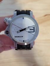Novo relógio Oakley caixa de transferência mostrador branco com estojo  comprar usado  Enviando para Brazil