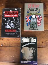 3 Books: WWII, Hitler Victory That Nearly Was, Nuremberg Trials & Himmler, usado segunda mano  Embacar hacia Spain