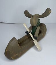 Rustic moose rowing for sale  Stamford