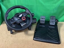 LOGITECH GT Driving Force E-X5C19 Steering Wheel + Foot Pedals For PC PS2 PS3 for sale  Shipping to South Africa