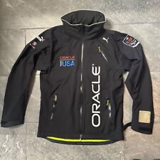 Jaqueta masculina TEAM 2013 Americas Cup Sail Oracle Team USA RAIN M preta com capuz comprar usado  Enviando para Brazil