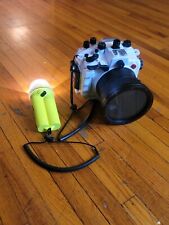 Sea Frogs  Underwater Camera Housing For Sony A7IIl A7Rlll Princetontec 400  for sale  Shipping to South Africa