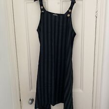 Linen striped dungaree for sale  SIDMOUTH