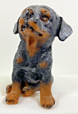 Estatueta de resina para cachorro Rottweiler 4,75", usado comprar usado  Enviando para Brazil