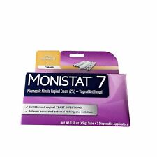 Monsitat 7 net wt 1.59 oz 7 day treatment cream EXP 2/25 for sale  Shipping to South Africa