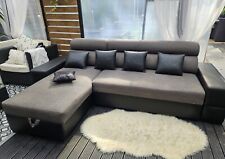 corner sofa bed storage for sale  NORTHAMPTON