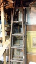 vtg. antique wooden tree orchard ladder 3 section for sale  Philadelphia